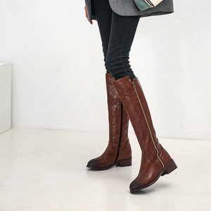 Knee High Riding Boots Womens Shoes