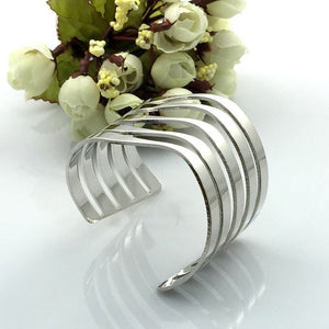 Variety Hollowed Out Cuff Bangle Bracelets Womens Jewelry