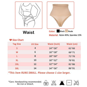 3XL Butt Lift Slimming Underwear Plus Size Women